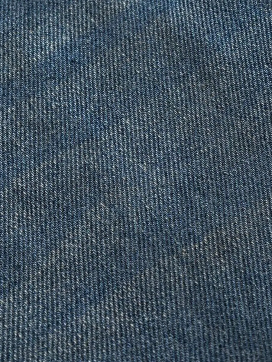 Washed Denim Bomber Jacket