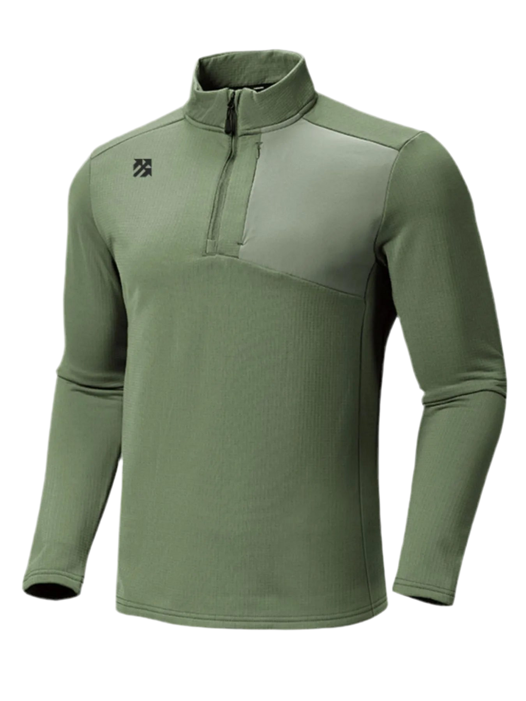 Quarter Zip Long Sleeve Top
