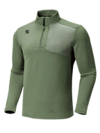 Quarter Zip Long Sleeve Top
